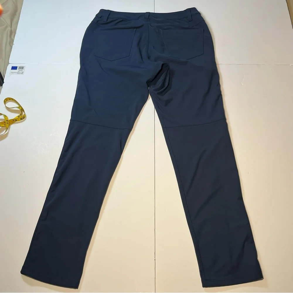 Lululemon Men’s 30 True Navy ABC Slim-Fit 5 Pocket Pant 30L Warpstreme Trousers